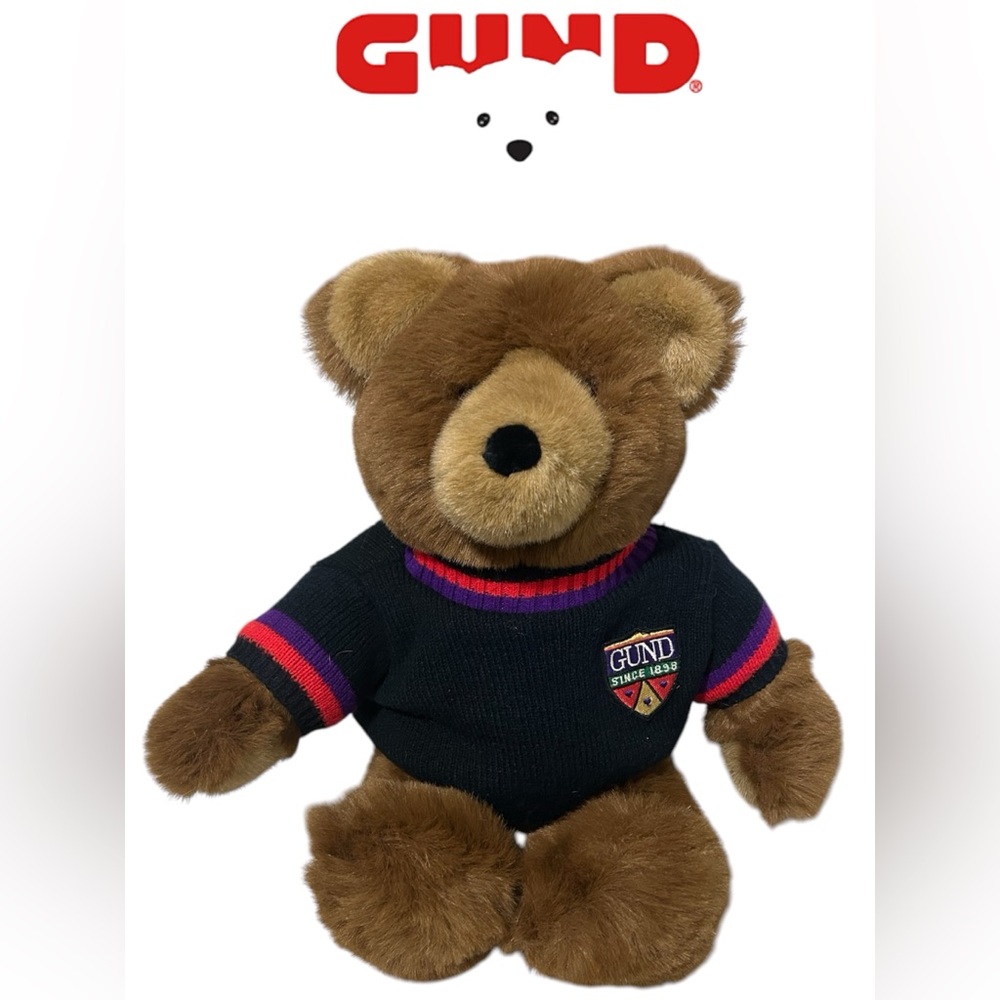 1988 GUND TEDDY BEAR VINTAGE STUFFED ANIMAL COLLECTOR’S CLASSIC